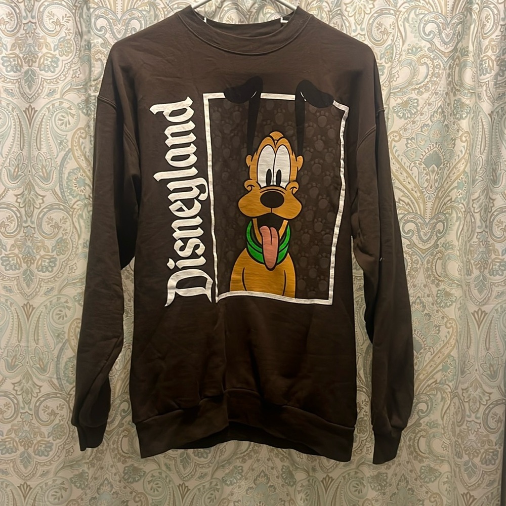 Disneyland Pluto crewneck sweater
